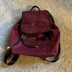 Magenta mini backpack